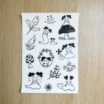 The hidden watcher sticker sheet (Sale)