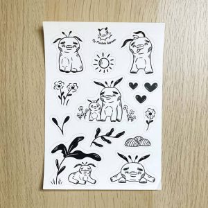 The loyal companion sticker sheet (Sale)