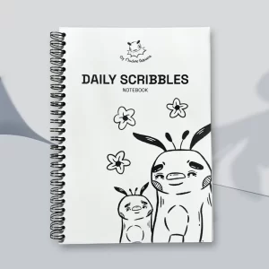 Daily scribbles notebook