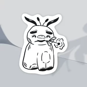 The loyal companion vinyl sticker