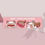 Don't steal my ramen capybara bookmark