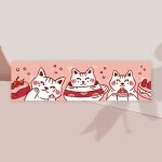 Sweet cat bookmark